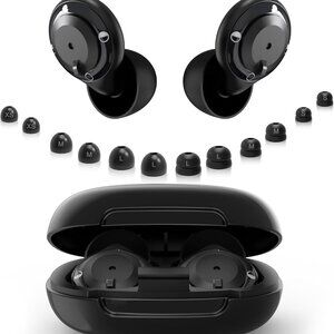 Brand New – Noise Cancelling Ear Plugs with 7 Pairs of Tips and Magnetic Carry C